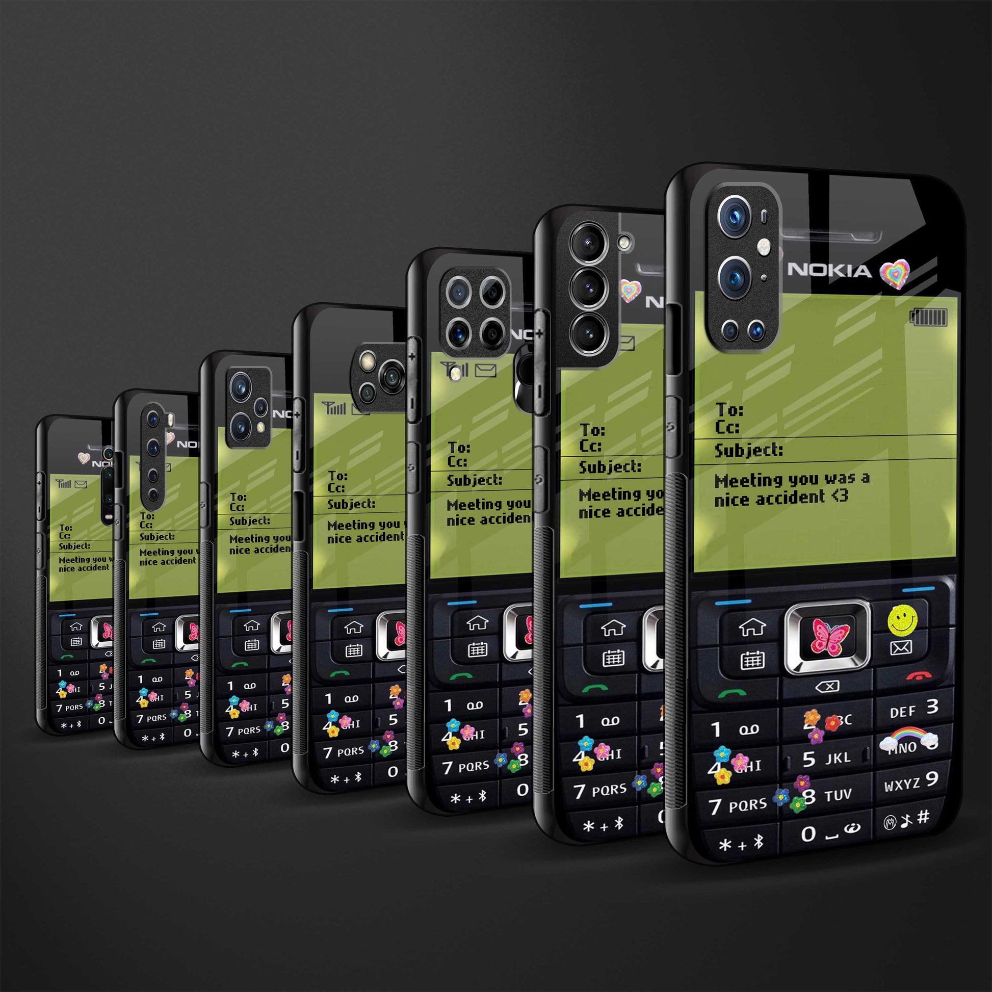 nokia vintage glass case for vivo y30 image-3