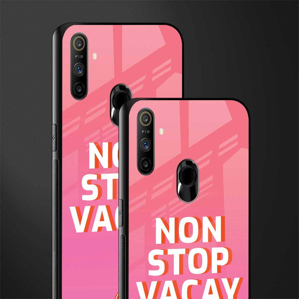 non stop vacay glass case for realme narzo 10a image-2