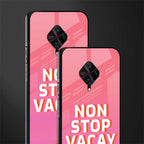 non stop vacay glass case for vivo s1 pro image-2