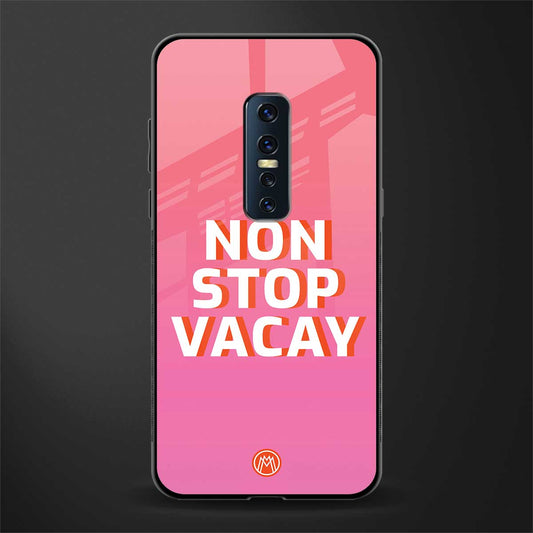 non stop vacay glass case for vivo v17 pro image