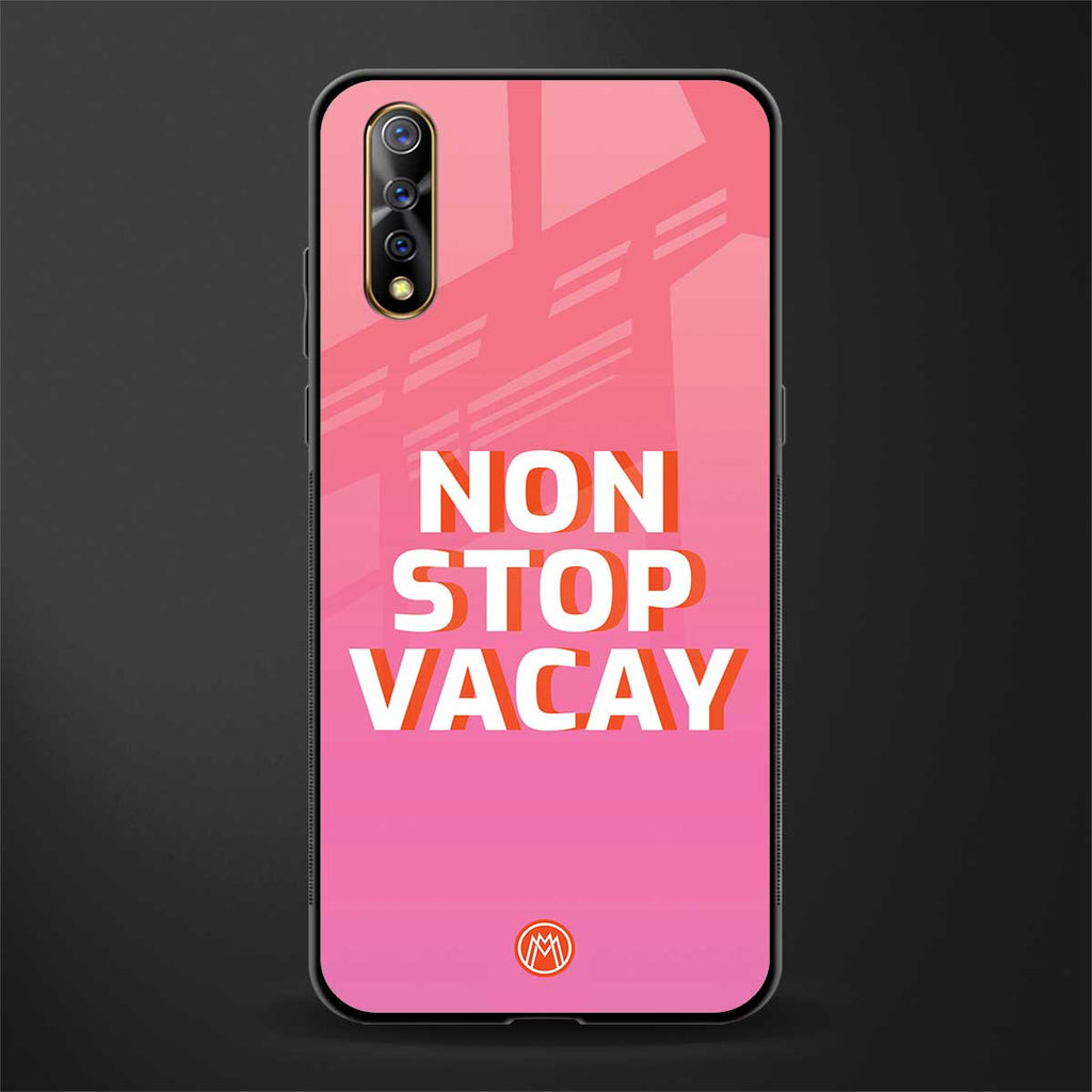 non stop vacay glass case for vivo z1x image