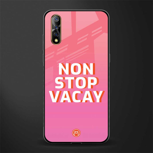 non stop vacay glass case for vivo z1x image