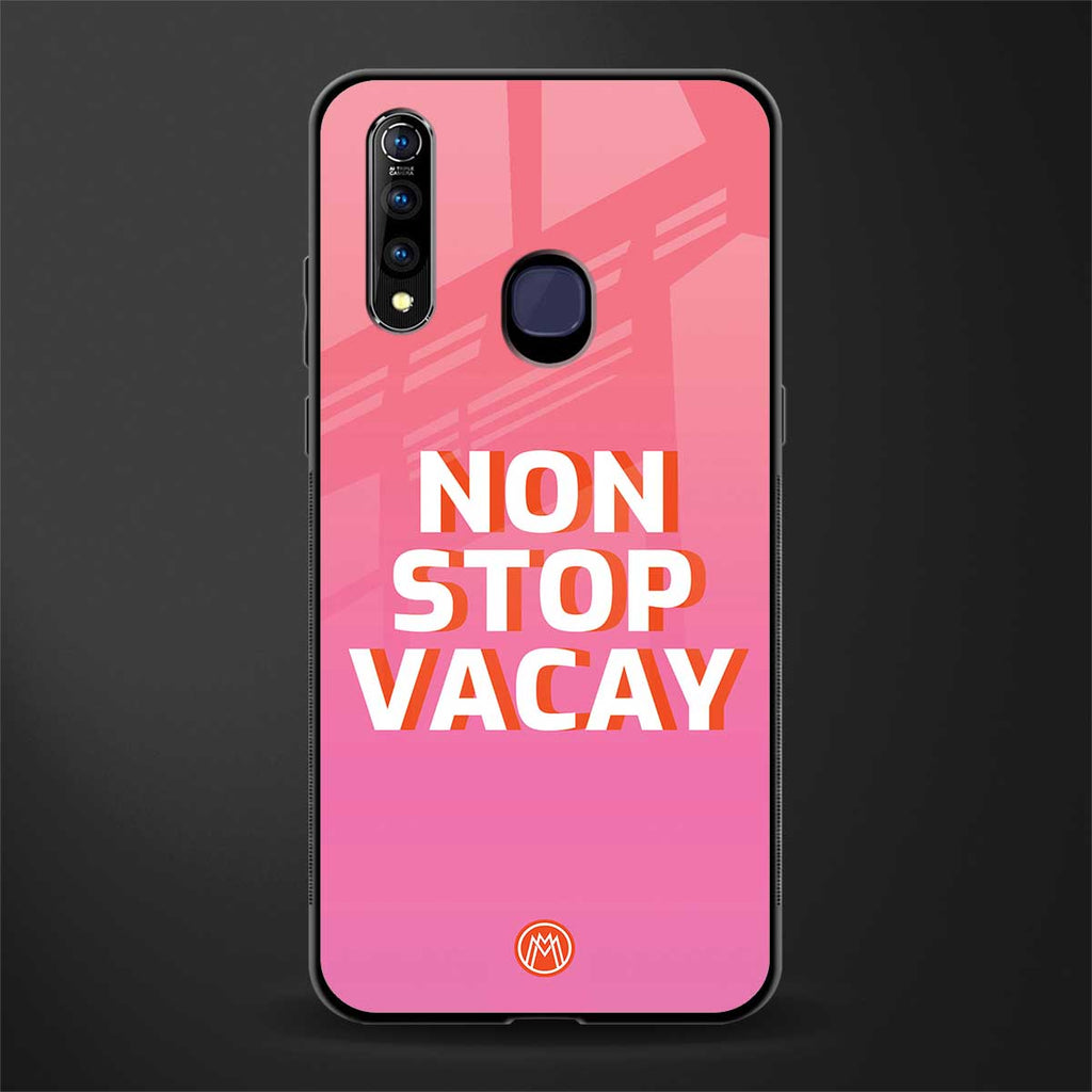 non stop vacay glass case for vivo z1 pro image