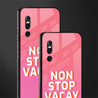 non stop vacay glass case for vivo v15 pro image-2