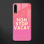 non stop vacay glass case for samsung galaxy a50s image