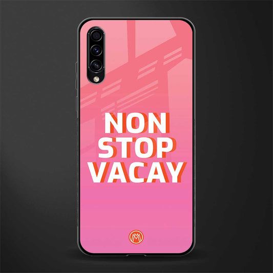 non stop vacay glass case for samsung galaxy a30s image