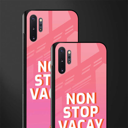 non stop vacay glass case for samsung galaxy note 10 plus image-2