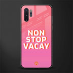 non stop vacay glass case for samsung galaxy note 10 plus image