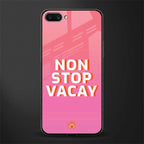 non stop vacay glass case for realme c1 image