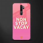 non stop vacay glass case for oppo a9 2020 image