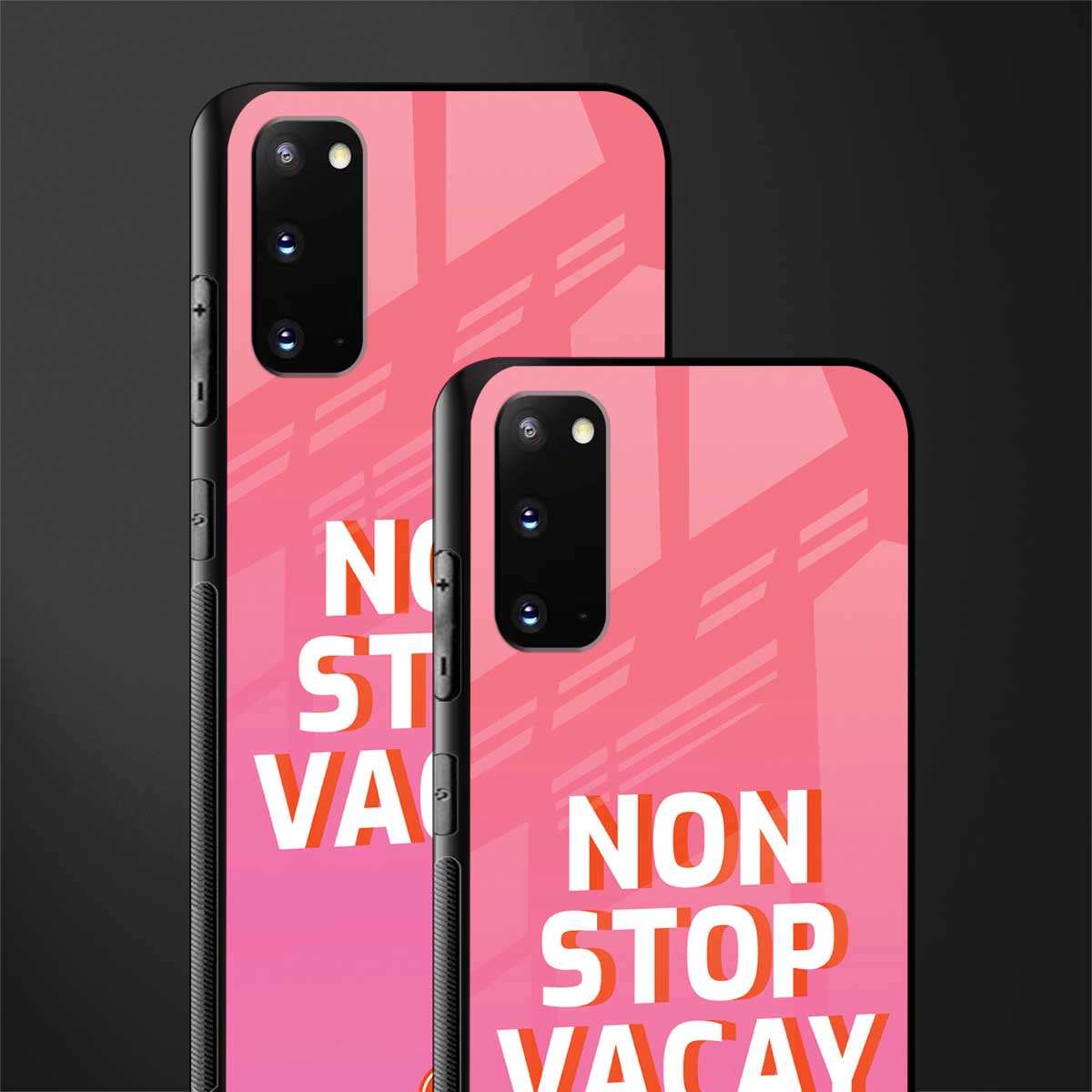 non stop vacay glass case for samsung galaxy s20 image-2