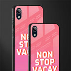 non stop vacay glass case for vivo y91i image-2