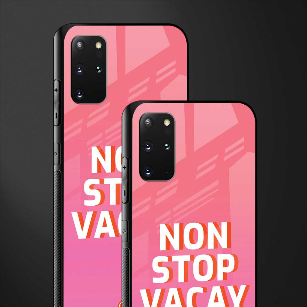 non stop vacay glass case for samsung galaxy s20 plus image-2