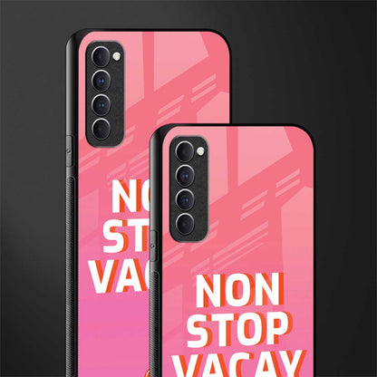 non stop vacay glass case for oppo reno 4 pro image-2