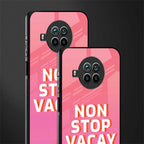 non stop vacay glass case for mi 10i image-2