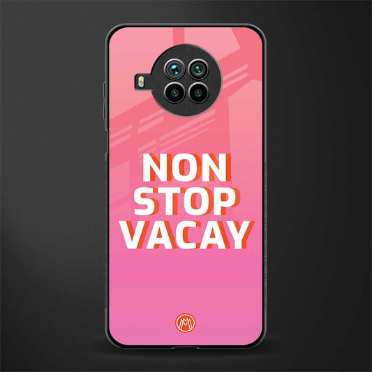 non stop vacay glass case for mi 10i image
