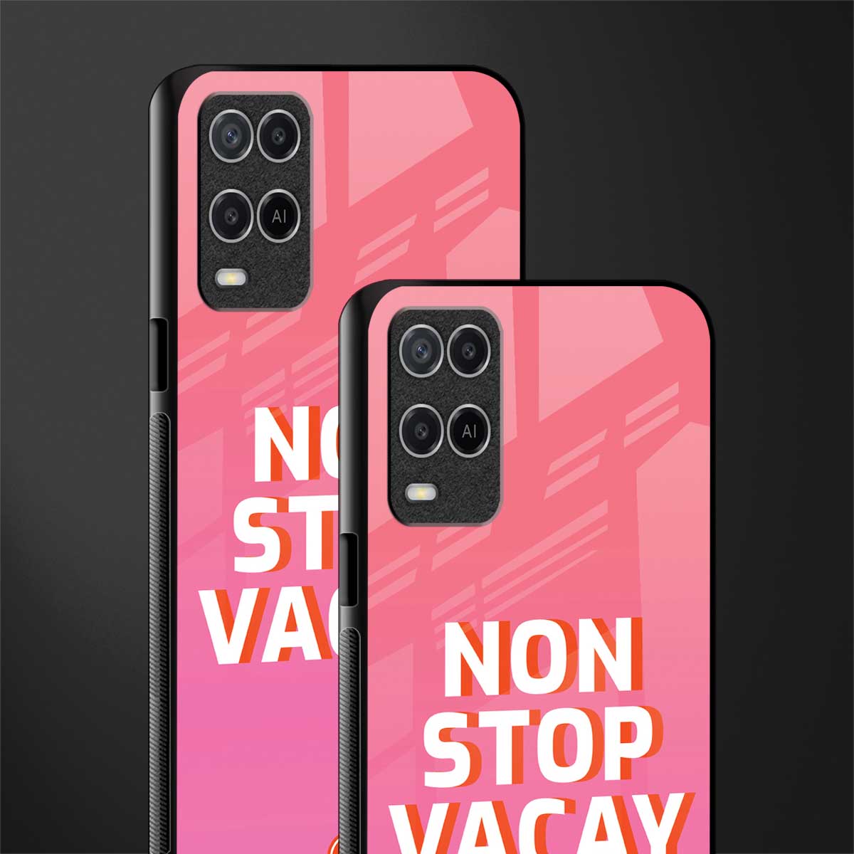 non stop vacay glass case for oppo a54 image-2