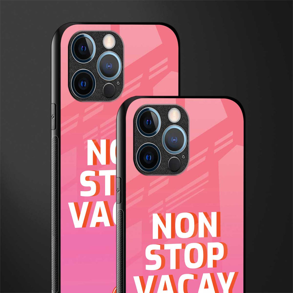 non stop vacay glass case for iphone 12 pro image-2