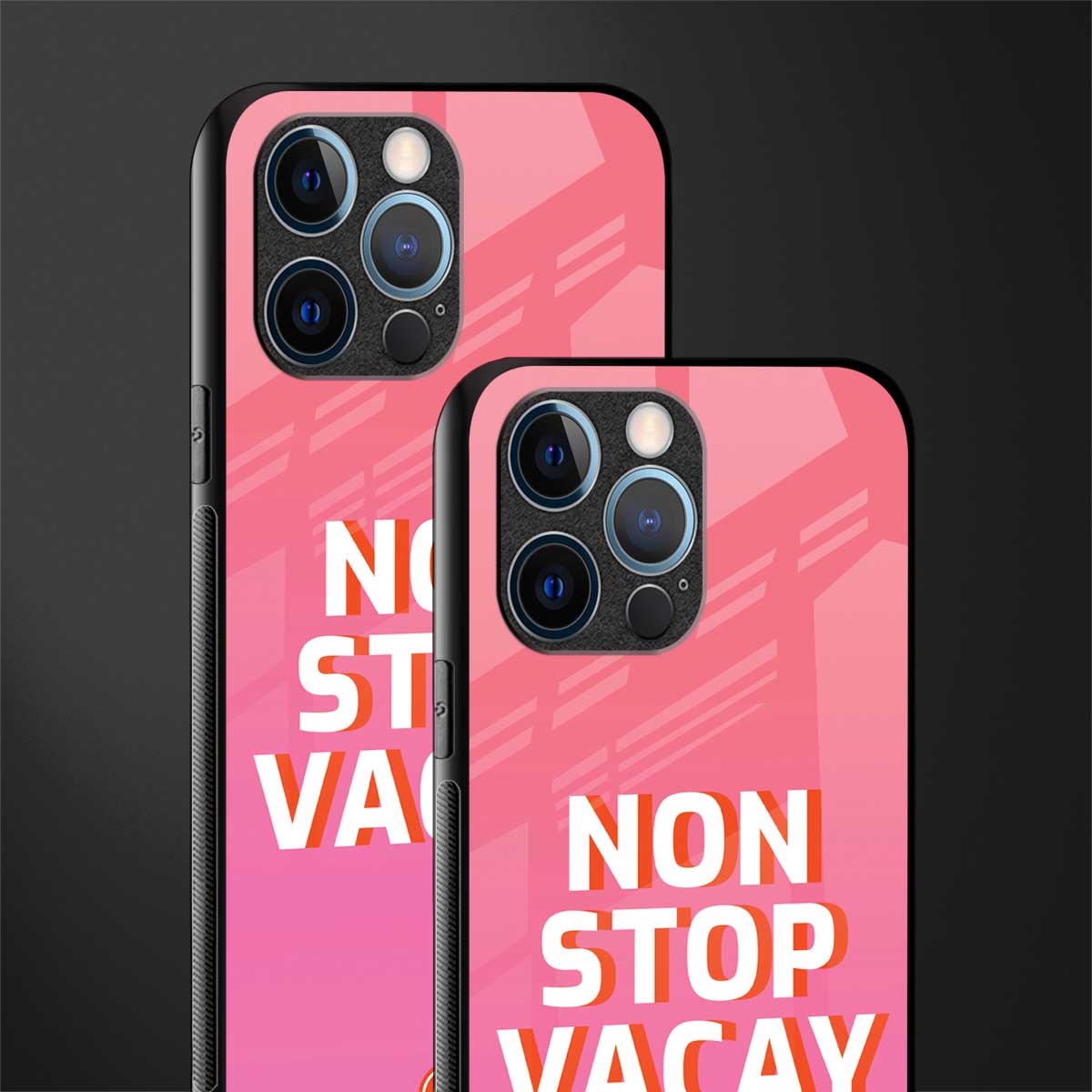 non stop vacay glass case for iphone 12 pro image-2