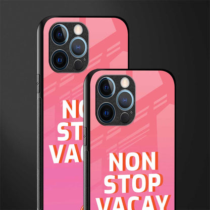 non stop vacay glass case for iphone 12 pro image-2