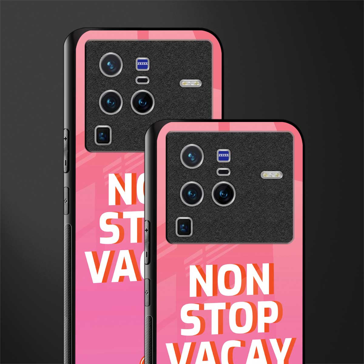 non stop vacay glass case for vivo x80 pro 5g image-2