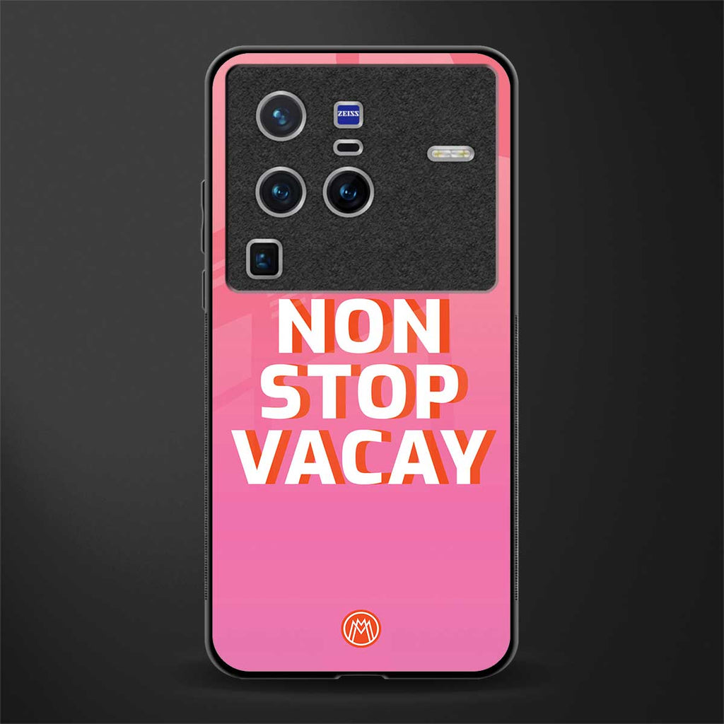 non stop vacay glass case for vivo x80 pro 5g image