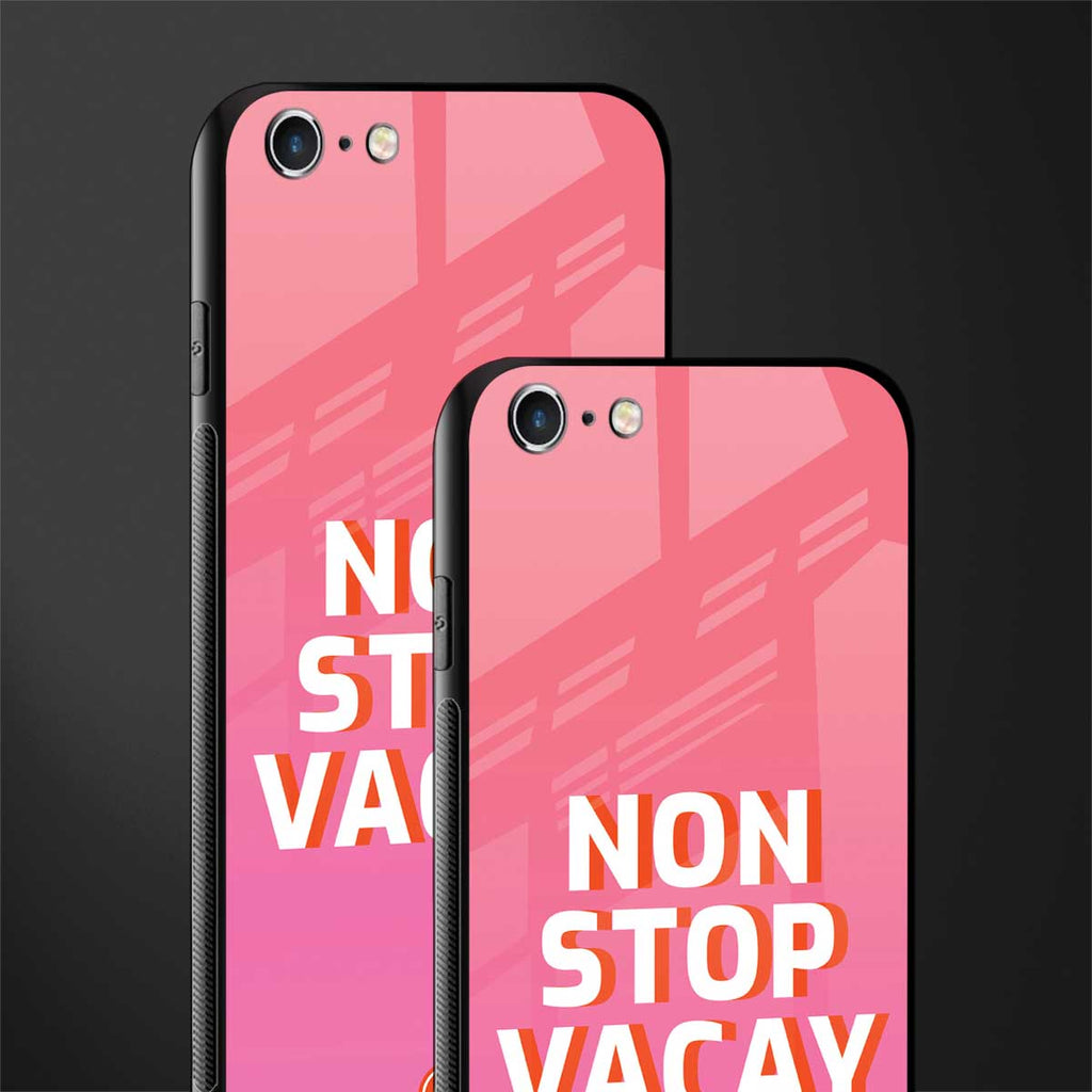 non stop vacay glass case for iphone 6s image-2