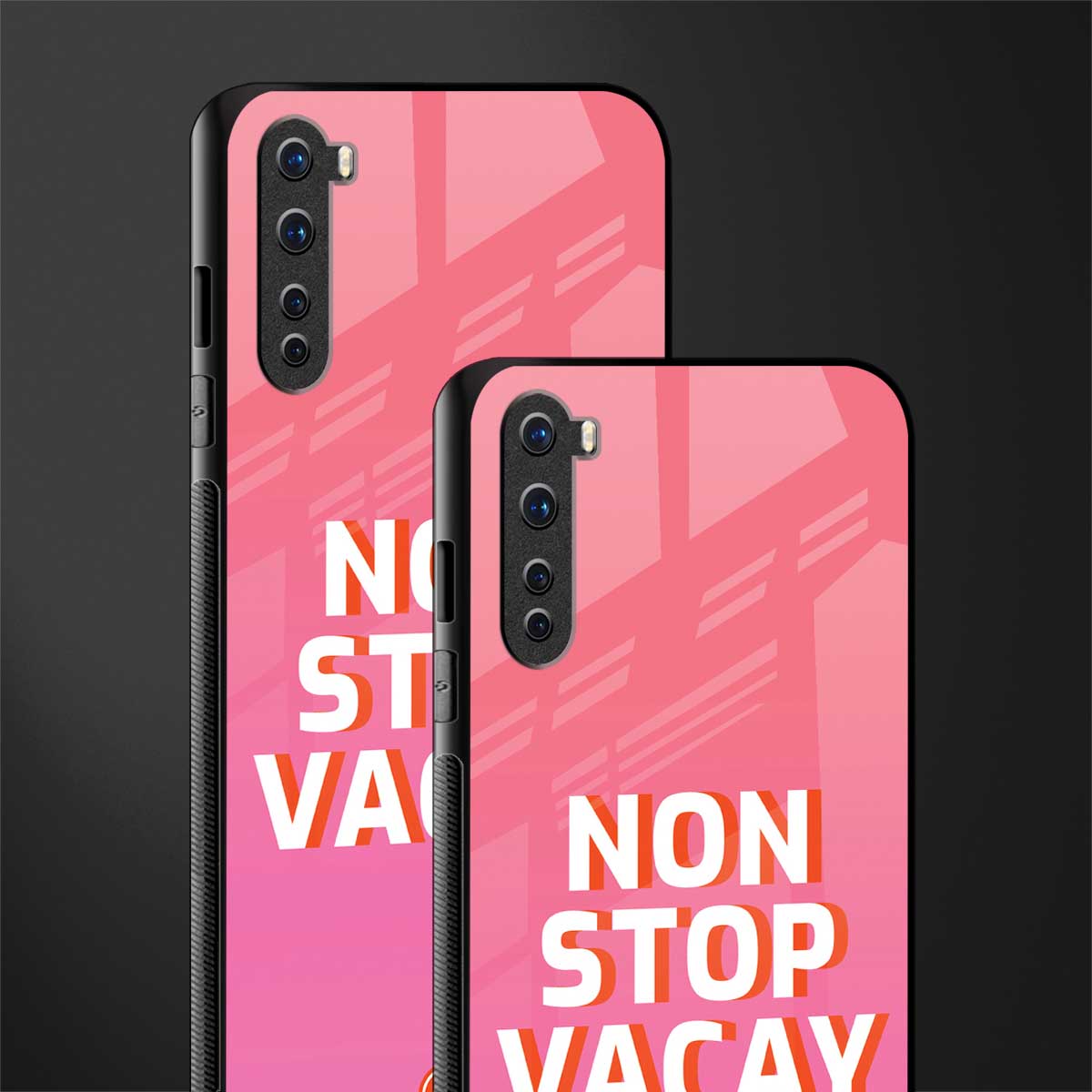 non stop vacay glass case for oneplus nord ac2001 image-2