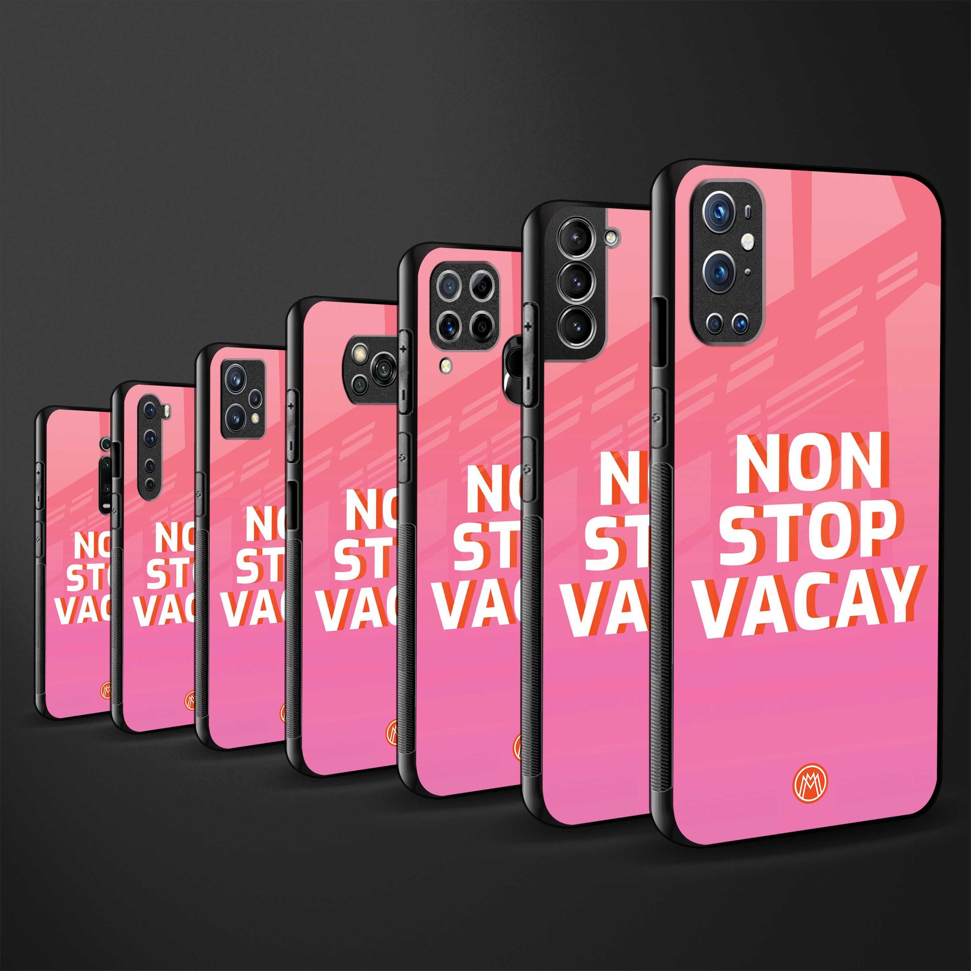 non stop vacay glass case for samsung galaxy a20 image-3