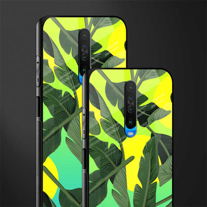 nostalgic floral glass case for poco x2