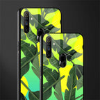nostalgic floral glass case for realme narzo 10a