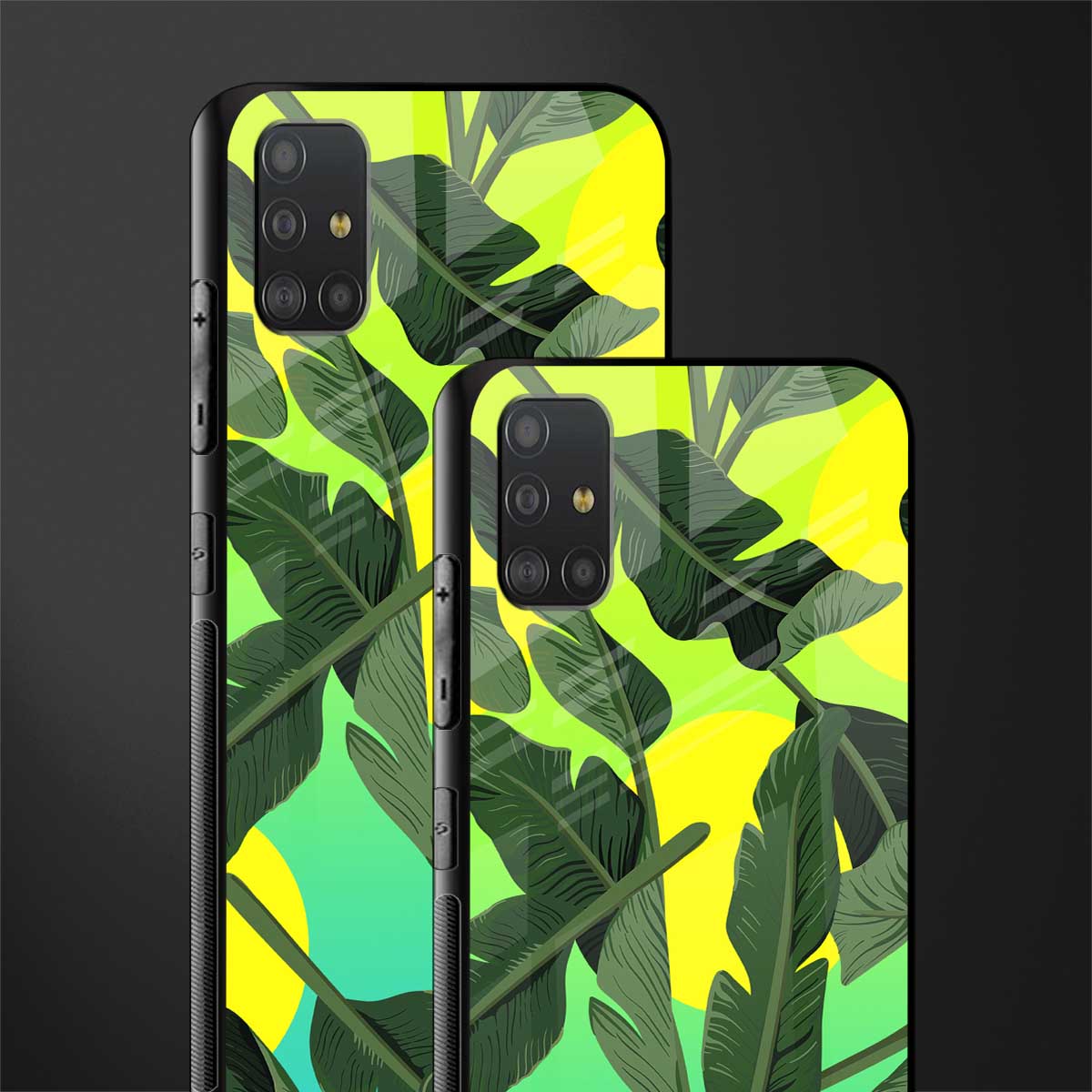 nostalgic floral glass case for samsung galaxy a51