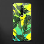 nostalgic floral glass case for redmi k20 pro image