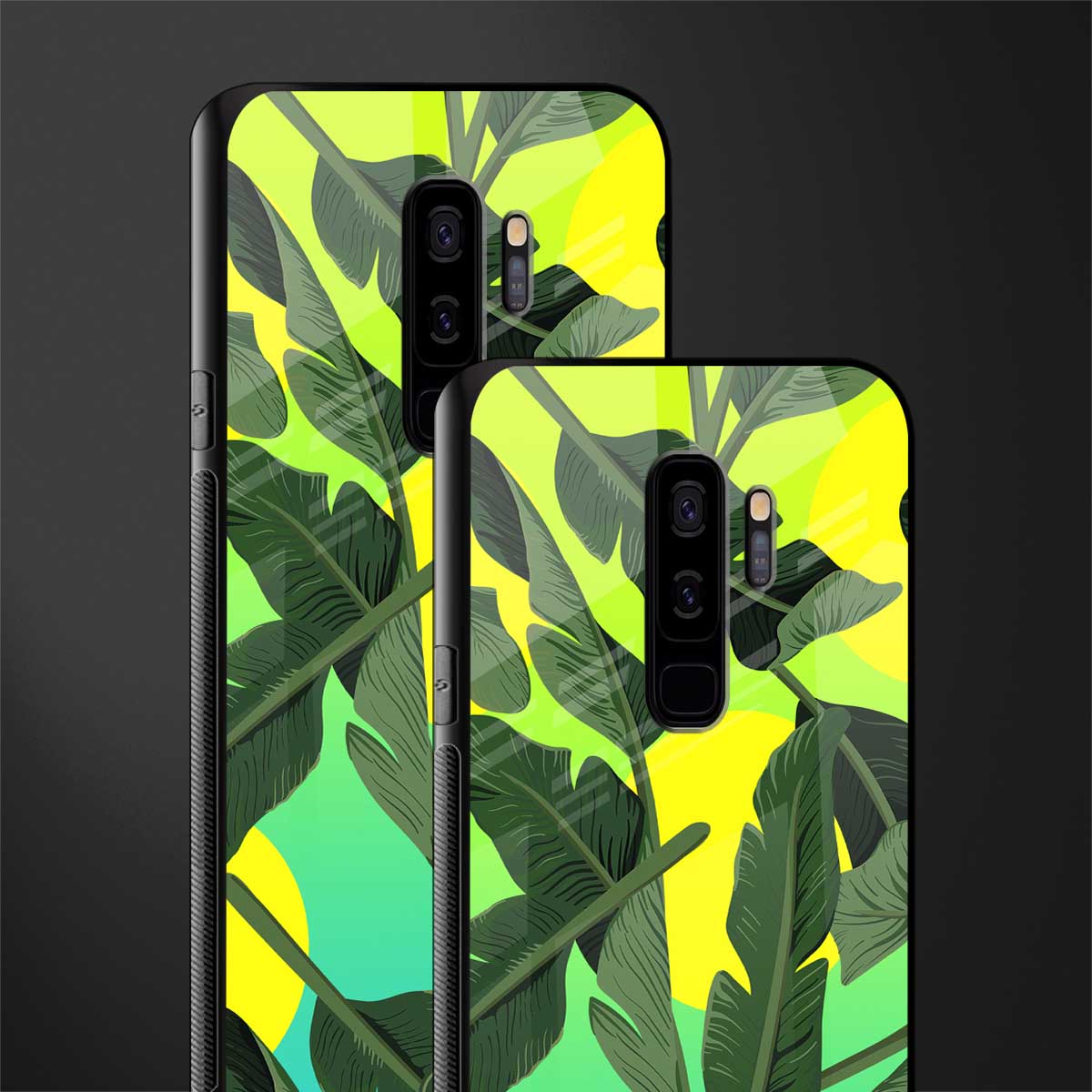 nostalgic floral glass case for samsung galaxy s9 plus image-2