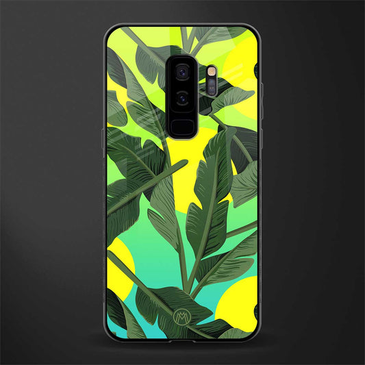 nostalgic floral glass case for samsung galaxy s9 plus image