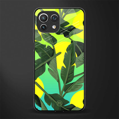nostalgic floral glass case for mi 11 lite image