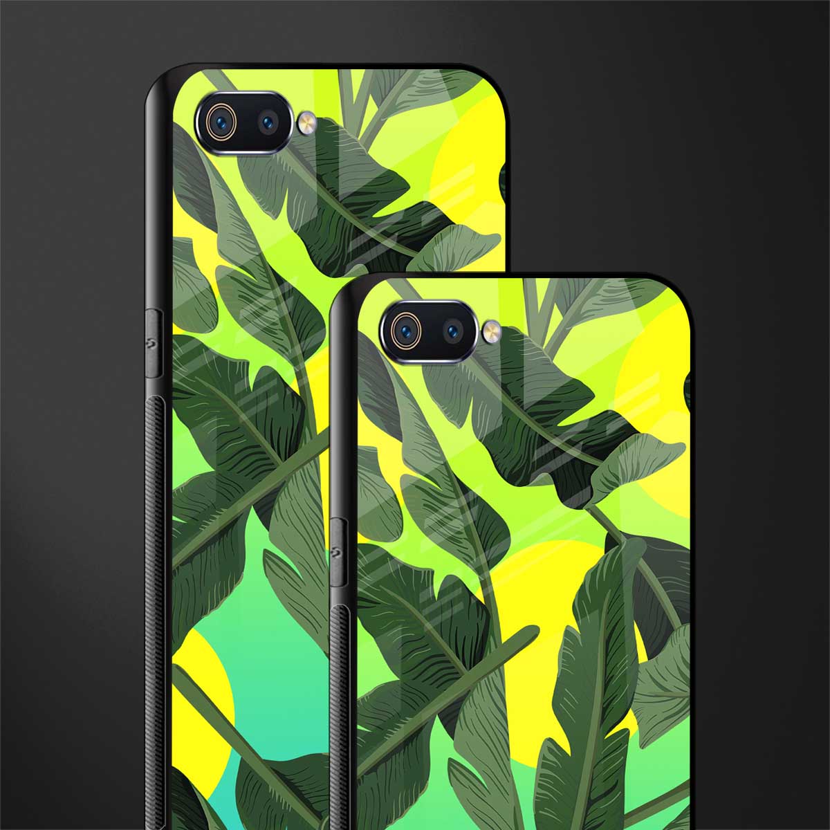 nostalgic floral glass case for realme c2 image-2