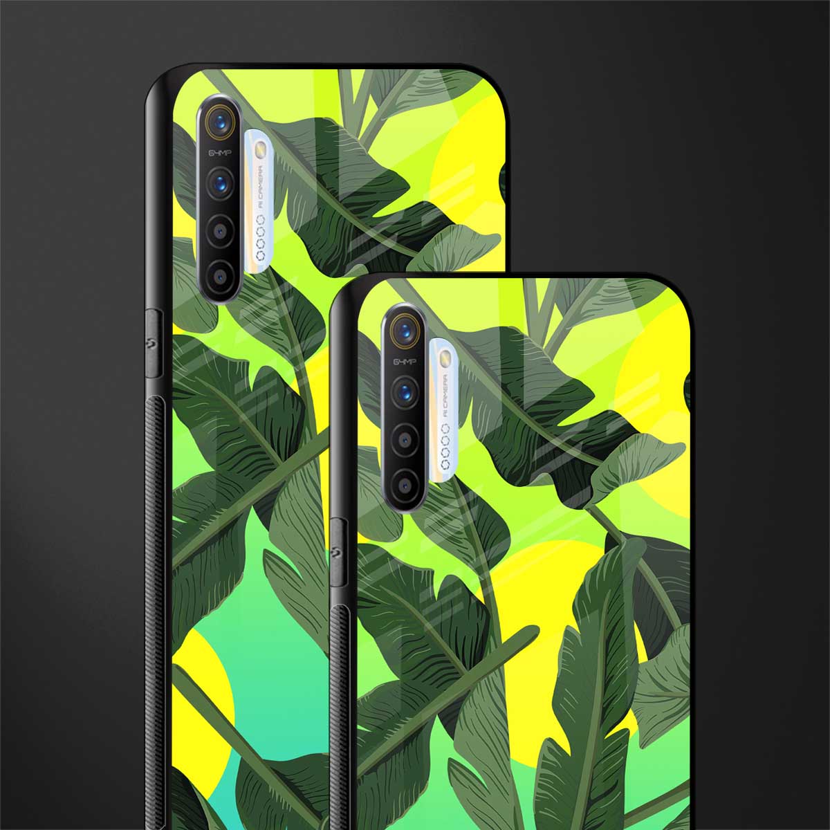 nostalgic floral glass case for realme xt image-2