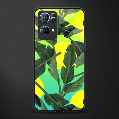 nostalgic floral glass case for oppo reno7 pro 5g image