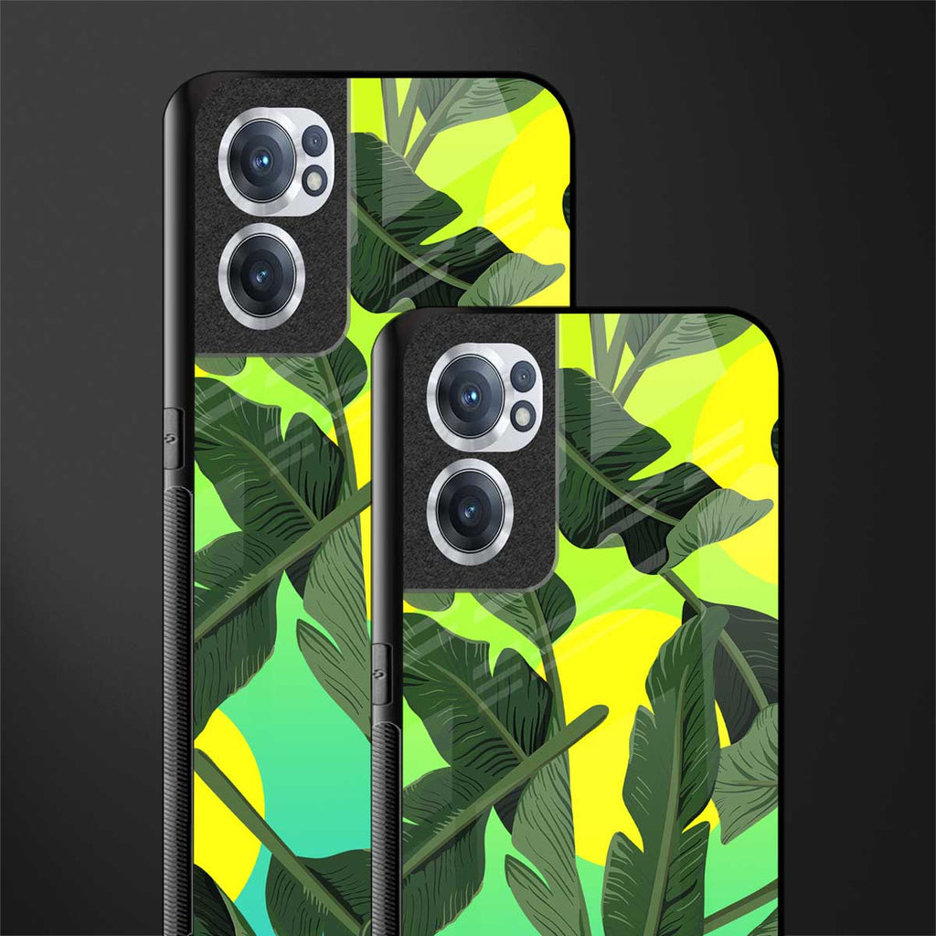nostalgic floral glass case for oneplus nord ce 2 5g image-2