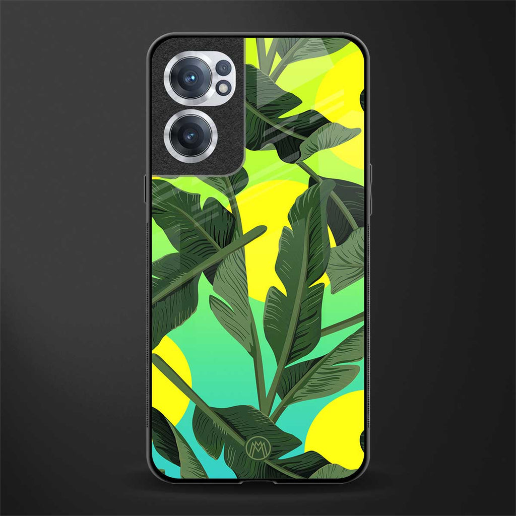 nostalgic floral glass case for oneplus nord ce 2 5g image