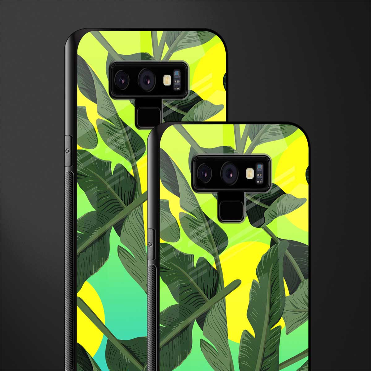 nostalgic floral glass case for samsung galaxy note 9 image-2