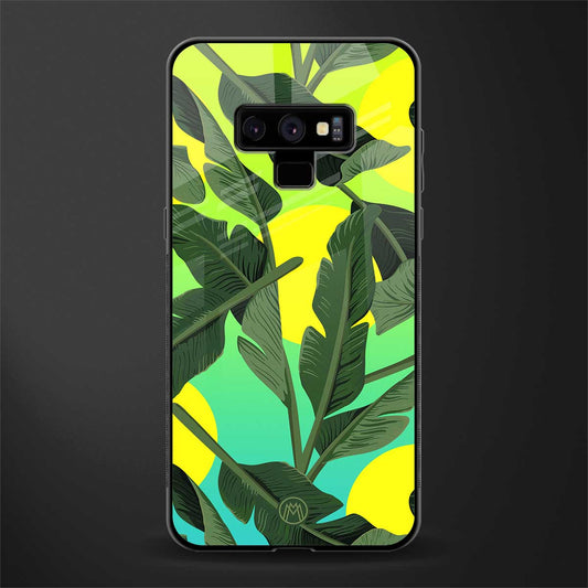 nostalgic floral glass case for samsung galaxy note 9 image