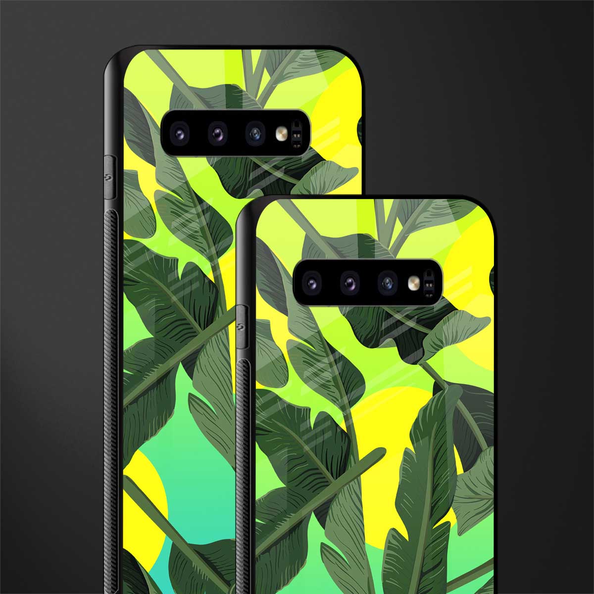 nostalgic floral glass case for samsung galaxy s10 plus image-2