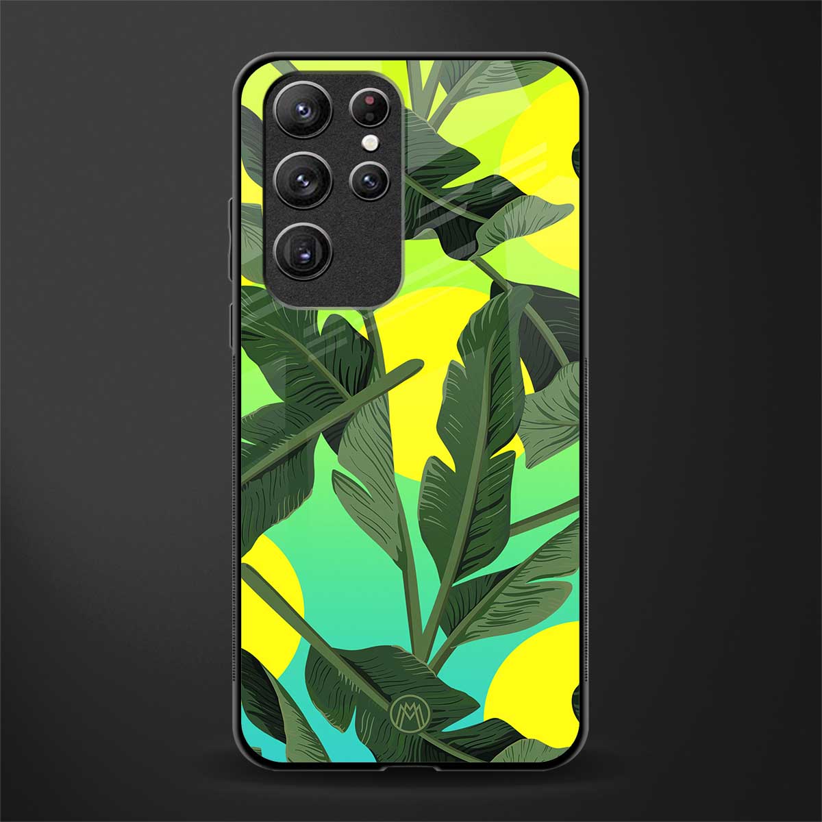 nostalgic floral glass case for samsung galaxy s22 ultra 5g image