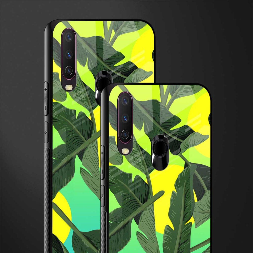 nostalgic floral glass case for vivo y15