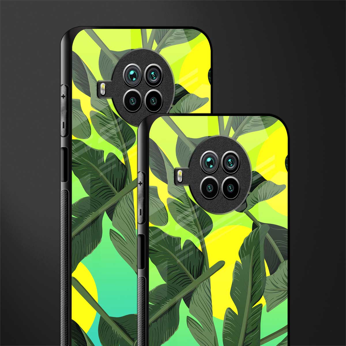 nostalgic floral glass case for mi 10i image-2