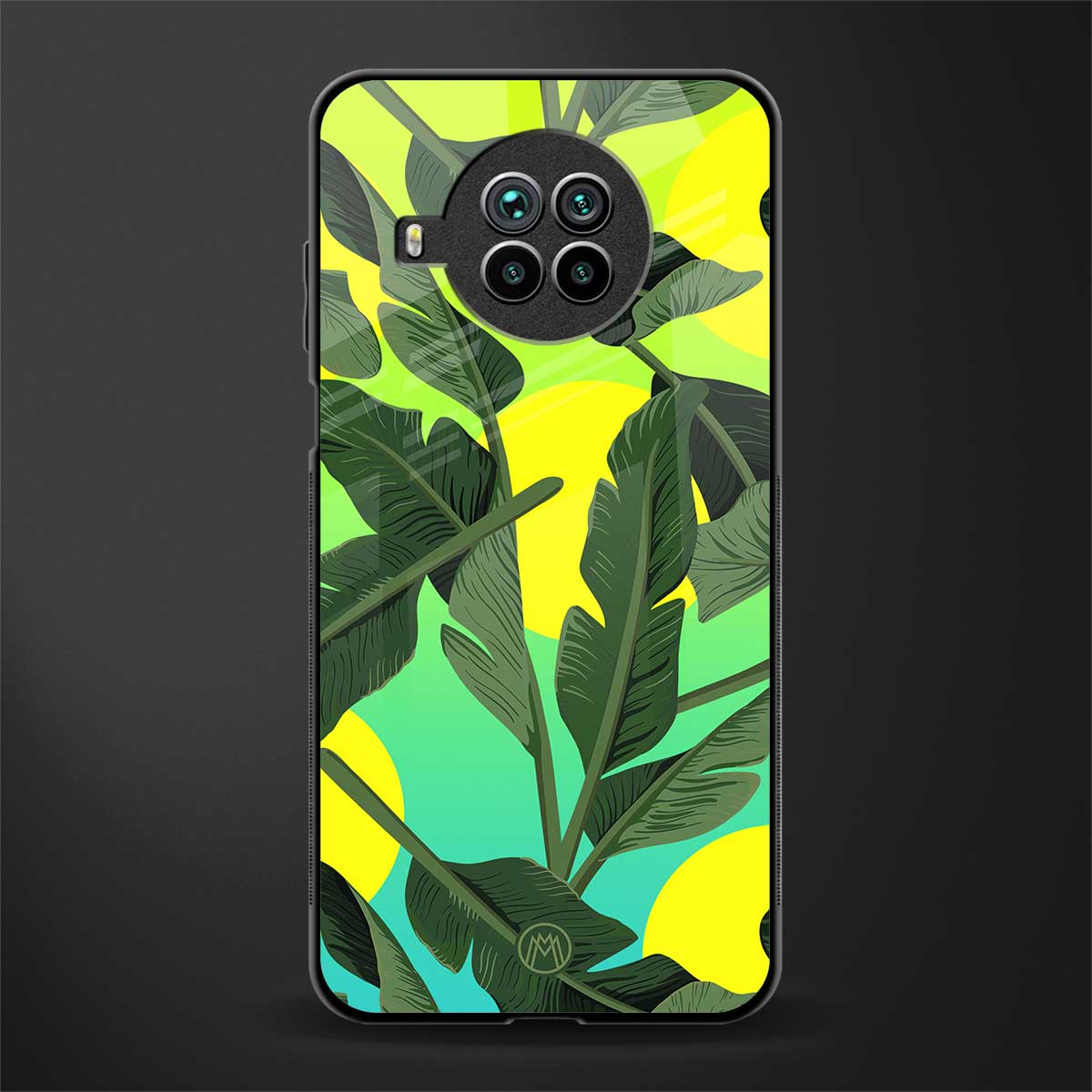 nostalgic floral glass case for mi 10i image