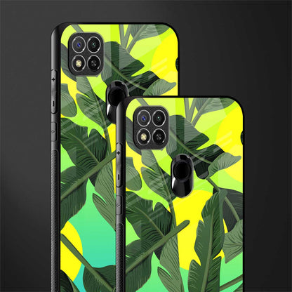 nostalgic floral glass case for redmi 9c image-2