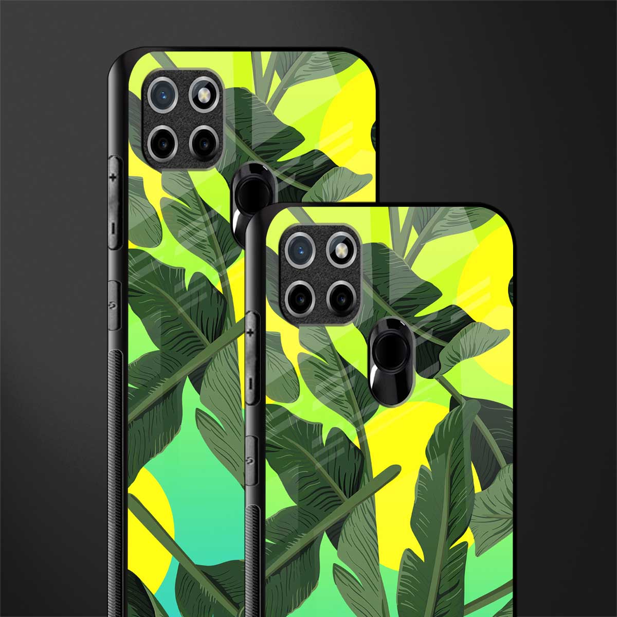 nostalgic floral glass case for realme c21 image-2
